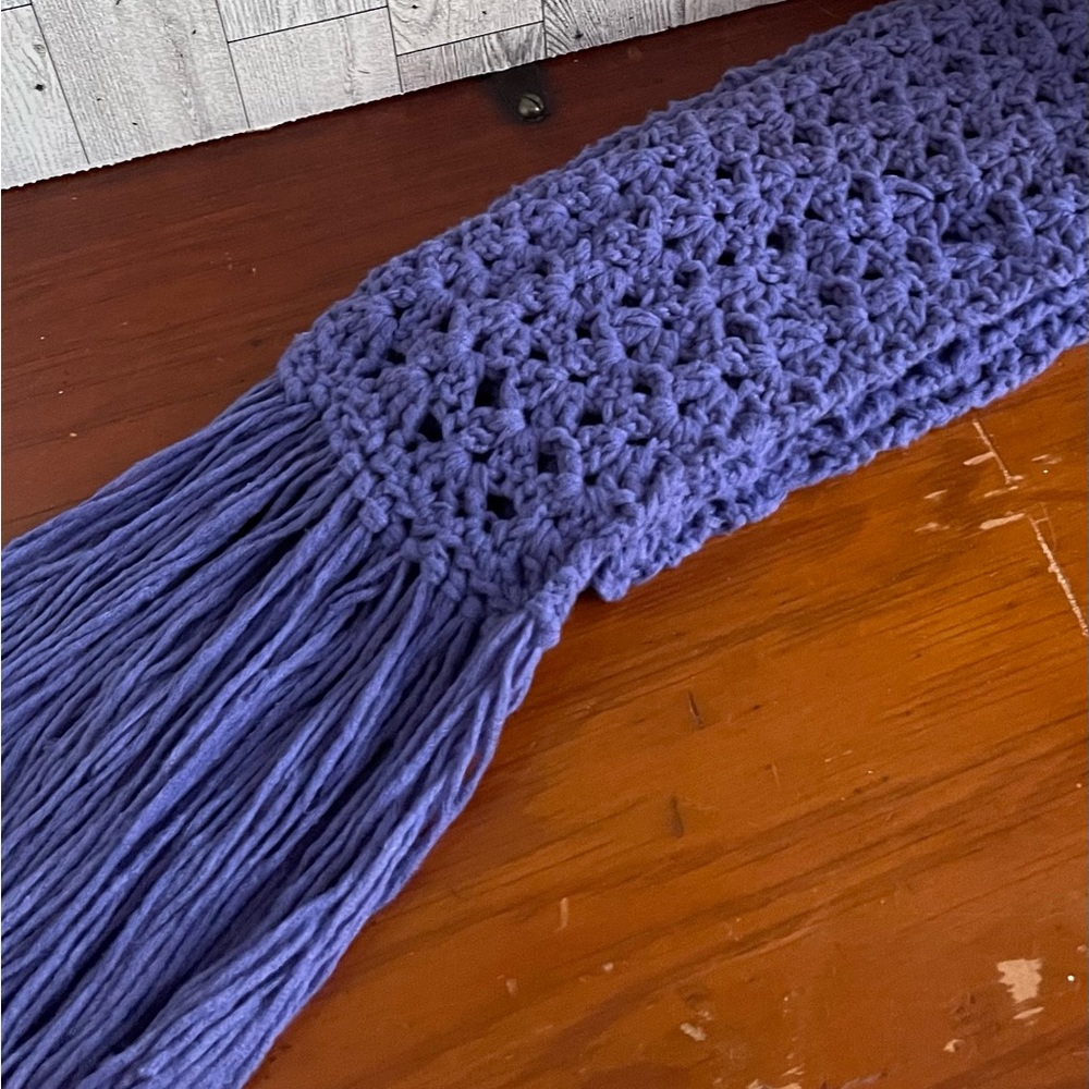 Handmade Crocheted Scarf